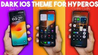 Most Awaited Dark iOS 18 Theme for Xiaomi, Redmi, & POCO Devices  HyperOS Convert to iOS 18 