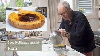 Cees Holtkamp maakt een Parijse flan