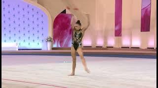 Maria Borisova clubs AA Sky Grace 2024 30.10 gold all-around (RUS)