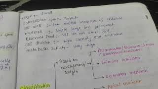 Meristems and (Meristematic Tissues) || classification of meristem # educational video