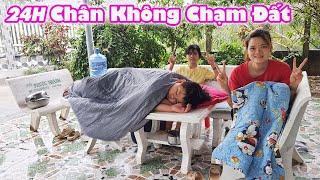 Thử Thách 24H Trên Băng Đá Chân Không Chạm Đất [ Trang And Vinh TV ]