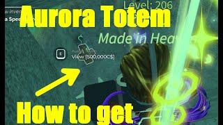 QUICK GUIDE to get AURORA TOTEM in Fisch! (Aurora Borealis Totem in Fisch) Roblox