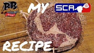 My Personal SCA Ribeye Steak Recipe! A good starter recipe for SCA competitors | Weber Kettle