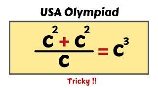 United States | Math Olympiad Question | Can You Solve? Premath | Sybermath | Pi Nerds