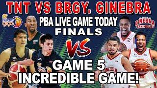 BRGY. GINEBRA vs TNT! Game 5 Finals - PBA Live Full Game Today - MOA Arena - 2K24