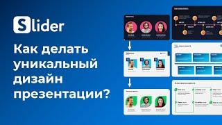 Как создавать уникальный дизайн презентаций в Slider AI