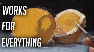 A Simple Oil Painting Method I’m Never Too Good to Practice | Full Demonstration