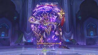 Ayaka 1Million Elemental Skill vs L90 Scaramouche Boss