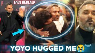 I FINALLY MET YO YO HONEY SINGH & HE HUGGED ME 🩵 FACE REVEAL ?