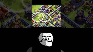 Grand Warden fireball  attack  #clashofclans #coc #gaming #shorts #shortvideo