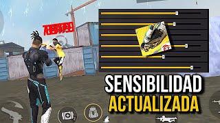  SENSIBILIDAD ACTUALIZADA️Para dar TODO ROJO en FREE FIRE