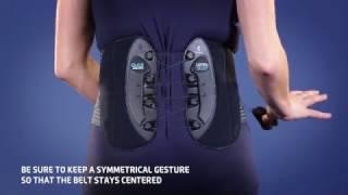 Thuasne - Lombastab Lumbar belt - Fitting Video