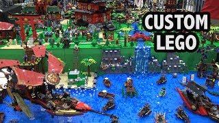 Giant LEGO Ninjago Village | Brick Fest Panama 2018