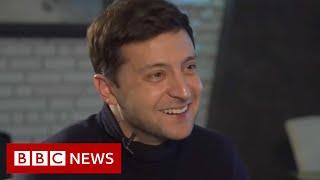 Ukrainian President Zelensky’s journey from comedian to convincing war leader - BBC News