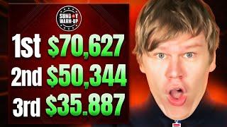 This Poker Tournament has $70,000 for the Winner - AND I'M CLOSE!