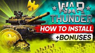 War Thunder login with BONUSES  How to install War Thunder  PC requirements  download launcher