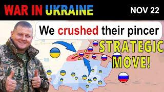 22 Nov: Ukrainian Forces DESTROY RUSSIAN PINCER STRATEGY | War in Ukraine Explained