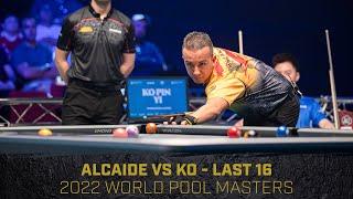 David Alcaide vs Ko Pin Yi | Last 16 | 2022 World Pool Masters