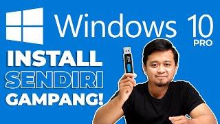 Cara Install Windows 10 Pro Terbaru 2020 - LENGKAP (Cara Download , Buat Bootable, Cara Install)