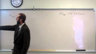 Calculate the Enthalpy of Vaporization (∆Hvap) 001