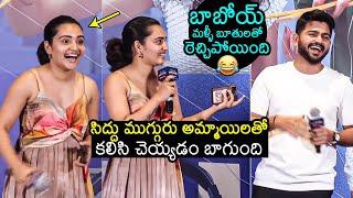 Sonia Singh HILARIOUS Fun With Pawan Siddhu At Ardamainda Arun Kumar S2 Event | Filmylooks