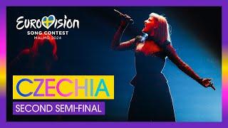 Aiko - Pedestal (LIVE) | Czechia  | Second Semi-Final | Eurovision 2024