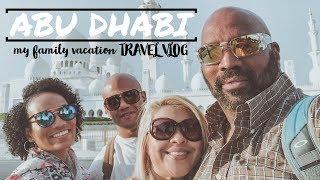 ABU DHABI, UAE FAMILY VACATION! | Travel Vlog | illustrated by Sade