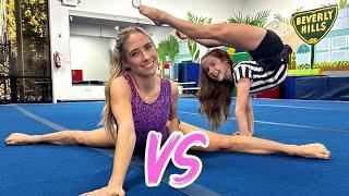 GYMNAST vs CONTORTIONIST obstacle course! @annamcnulty