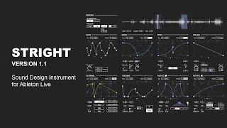STRIGHT V1.1 - Sound Design Instrument for Ableton Live