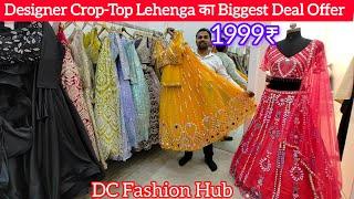 Designer Crop-Top Lehenga का Biggest Deal Offer | Latest Crop -Top Lehenga Collection 2025 | 1999₹