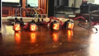 Nixie Tube Live NFL Score Project