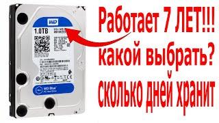 ЖЕСТКИЙ ДИСК WD ДЛЯ ВИДЕОНАБЛЮДЕНИЯ  На сколько дней хватит записи Как выбрать