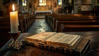 Gregorian Chants Honor God | sacred Ambience in the Catholic Church | Cathedral Choir and Bible