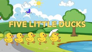 Five Little Ducks  Nursery Rhymes & Kids Songs  Super Simple Song!