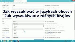 Jak wyszukiwać w językach obcych i z różnych krajów