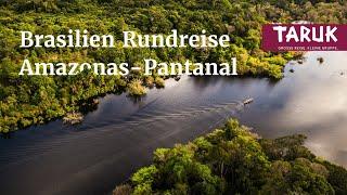 Brasilien-Reise: Amazonas-Pantanal - Iguaçu Wasserfälle, Tiererlebnisse, Strände & Kultur | Kurzfilm