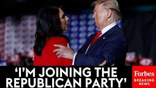 BREAKING: Tulsi Gabbard Announces She Is Officially Joining The Republican Party At Trump NC Rally