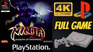 Ninja: Shadow of Darkness | PS1 | 4K60ᶠᵖˢ UHD | Longplay Walkthrough Playthrough Full Movie Game