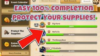 Protect the Supplies Event Guide | Simple Tricks for 20 GH & 100% Completion [Rise of Kingdoms]