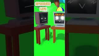 SPRUNKI LIFE (Edited in game 3D Sprunki RP And Animations) BAD & GOOD #roblox #sprunki