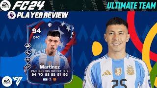 ⭐UNA CARTA QUE NO SIRVE DE CENTRAL PERO SI DE LATERAL⭐LISANDRO MARTINEZ 94 REVIEW EA FC 24