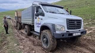 Sadko Next in Armenian mountain.  Садко Некст в горах Армении. Gaz Trackmaster.