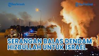 UPDATE Hizbullah Balas Dendam Tembakkan Roket ke Pangkalan Militer IDF