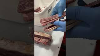 Bone-In Slicing Machine- Short rib/Tablitas Post slice -Industrial Meat Slicing Experts