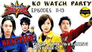 Abaranger Ep 11-13 | Ko Watch Party w/ The Bat Channel #reaction #review #SuperSentai