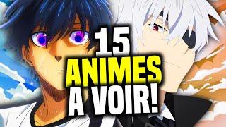 LES ANIMES DE L'AUTOMNE 2024! ( VRAIE DINGUERIE )