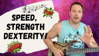 Finger Exercises for Guitar Players - Build Strength, Dexterity and Stamina Daily!