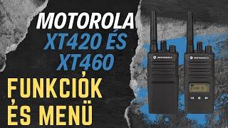 Motorola XT420 és XT460: funkciók és menü - Anico Adóvevő Shop