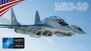 NATO's Soviet-Made MiG-29 Fighter Jets Defending the Eastern Flank Skies