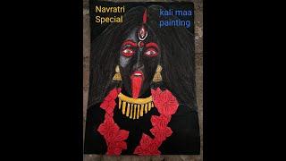 Navratri Special "Kali Maa" Painting || Mohit Soni ARTs ||#shorts #painting